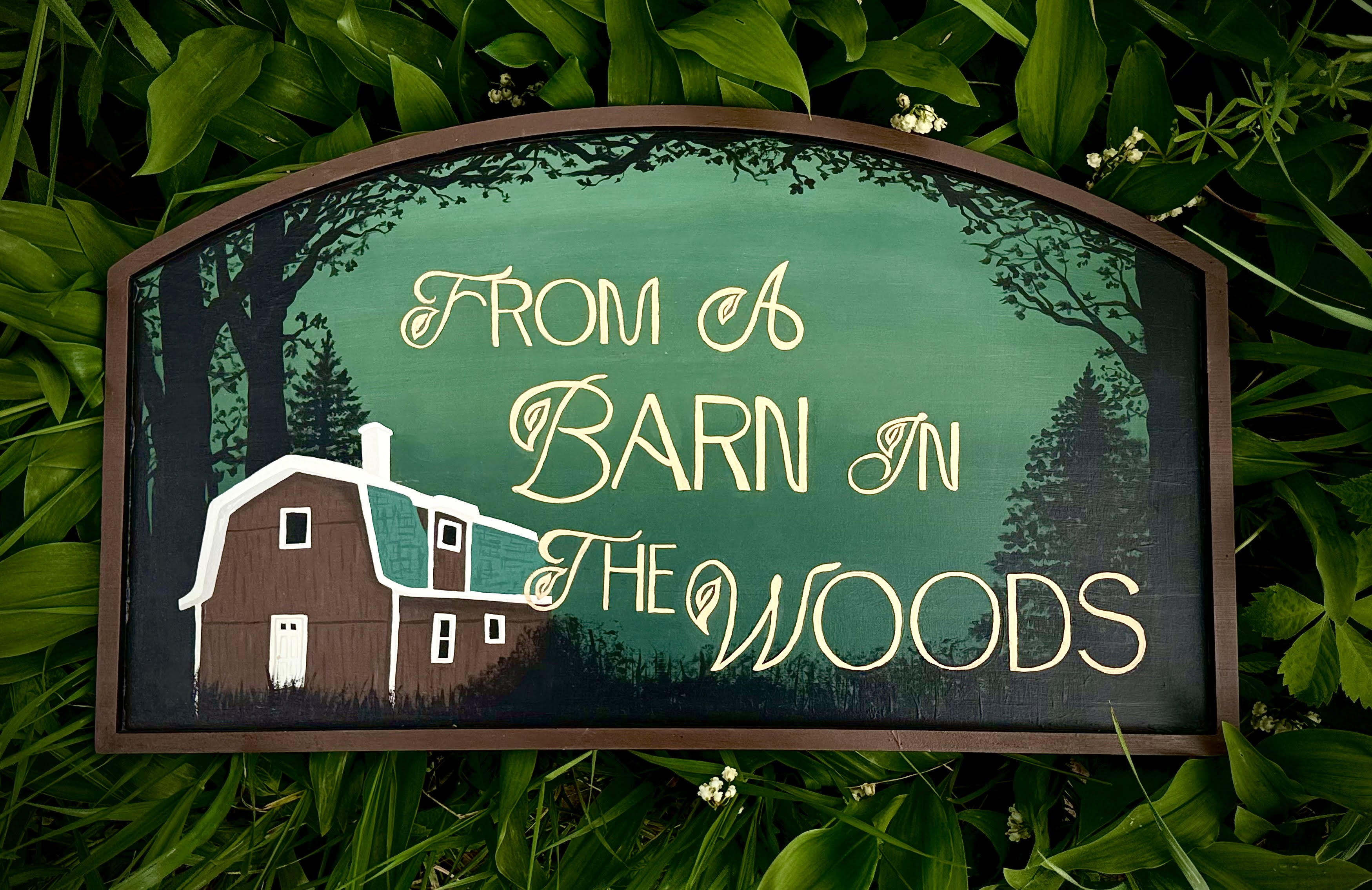 A Barn in the Woods