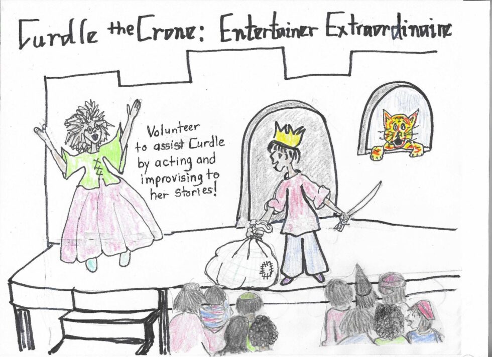 Curdle the Crone: Entertainer Extraordinaire