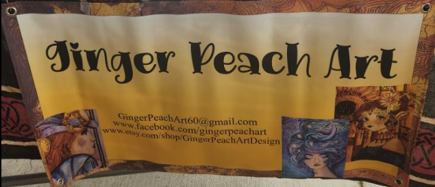 Ginger Peach Art